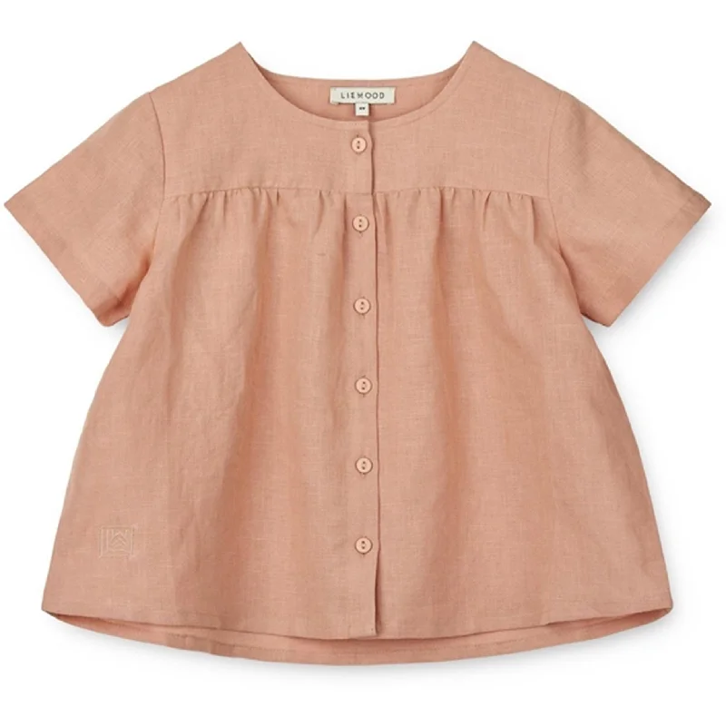 Liewood Pale Tuscany Annaka Linen Top Casual Women's Loose - fitting
