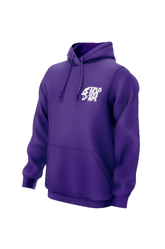 XAPE Ultimate Ape Hoodie - Purple Stylish Women's Tropical 