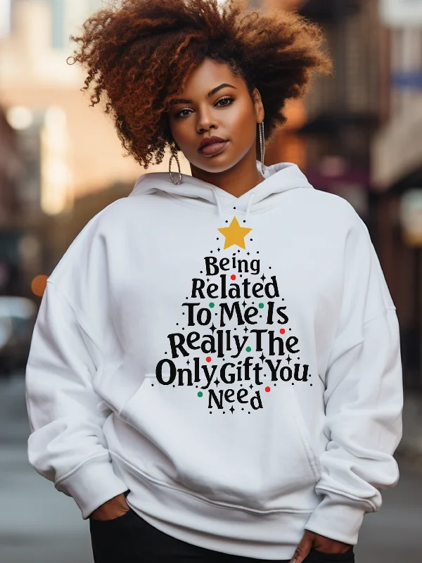 Related to Me Hoodie Bold Women's Statement