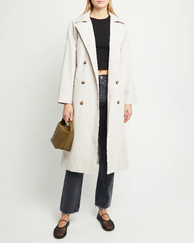 Louie Trench Coat Cashmere