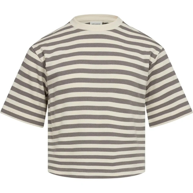 Sofie Schnoor Steel Grey T-Shirt Practical Women's Quick - dry