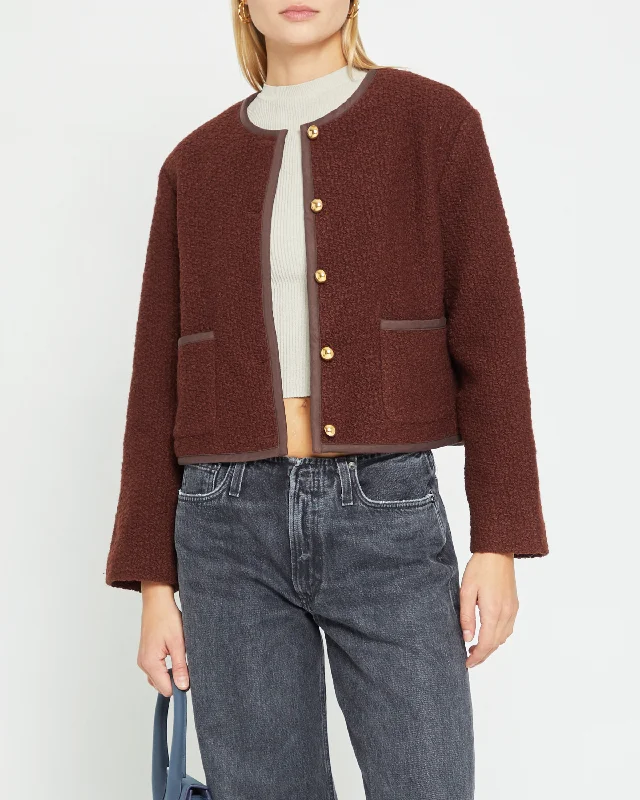 Joe Relaxed-fit Cropped Jacket Elegant Women's 
