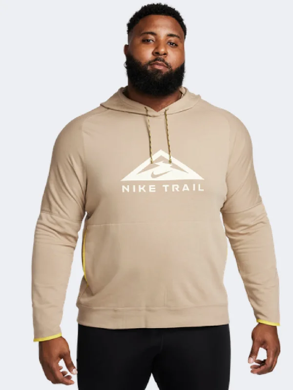 Nike Trail Magic Hour Men Running Hoody Sulphur/Coconut Milk garde