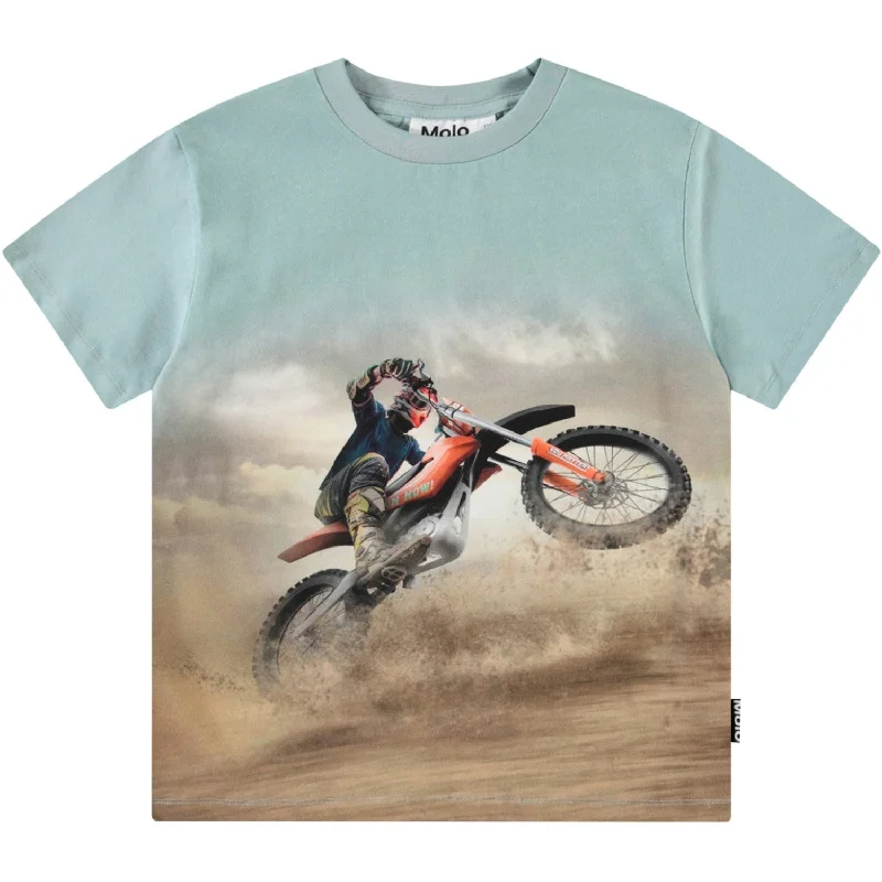Molo Dust Wheelie Roxo T-Shirt Geometric