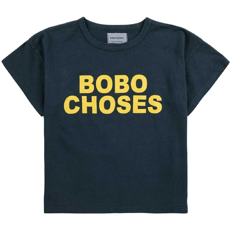 Bobo Choses Midnight Blue Navy T-Shirt Traditional Women's 