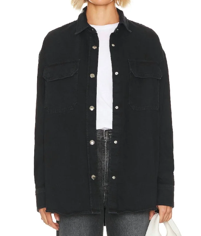 Camryn Shirt In Crushed Casual Women's Japanese 