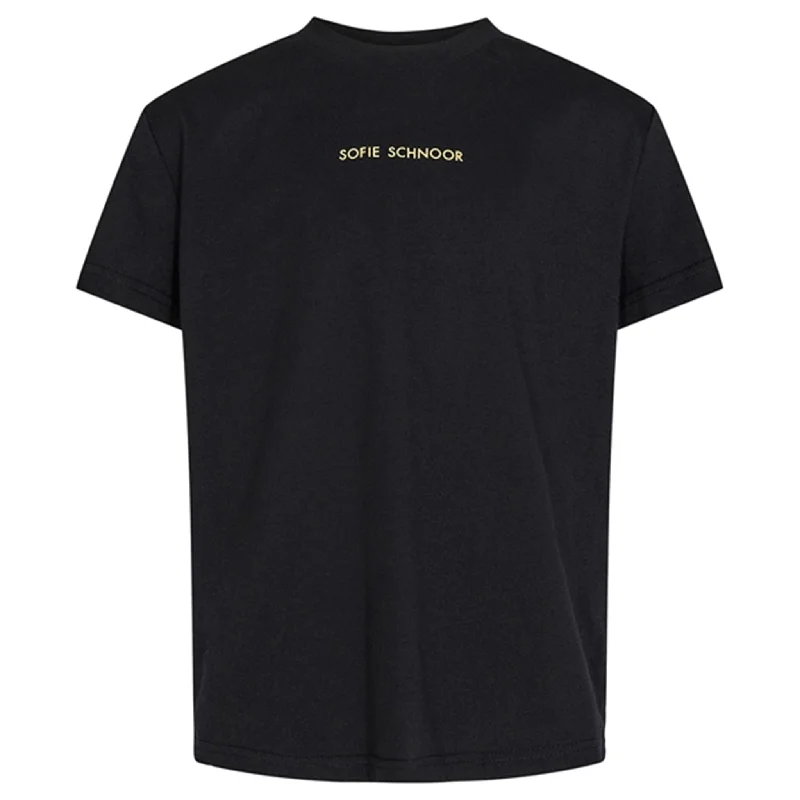 Sofie Schnoor Black T-shirt Casual Women's Japanese 