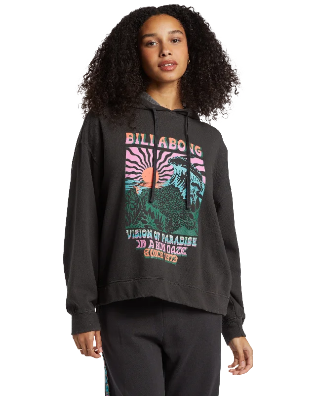 Keep It Up Hoodie in Black Sands Cool Women's Distressed
