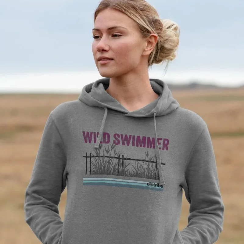 Wild Swimmer Women's Hoodie Athletic Women's High - 