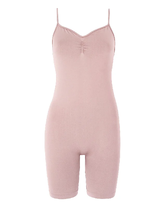 SPIRITED Shorts Unitard | Blush European