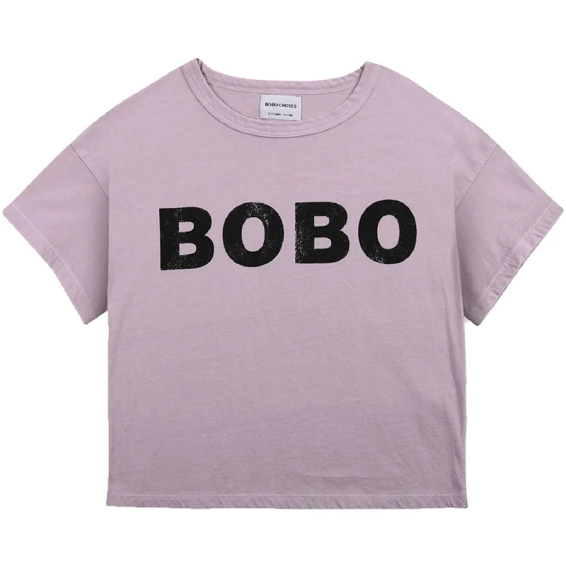 Bobo Choses Pale Mauve Short Sleeve T-Shirt Cool Women's Skate