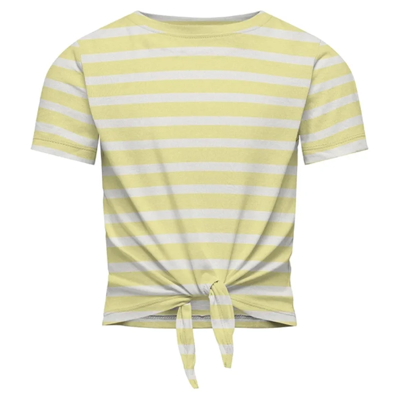 Kids ONLY Lemon Meringue May Knot Top garde