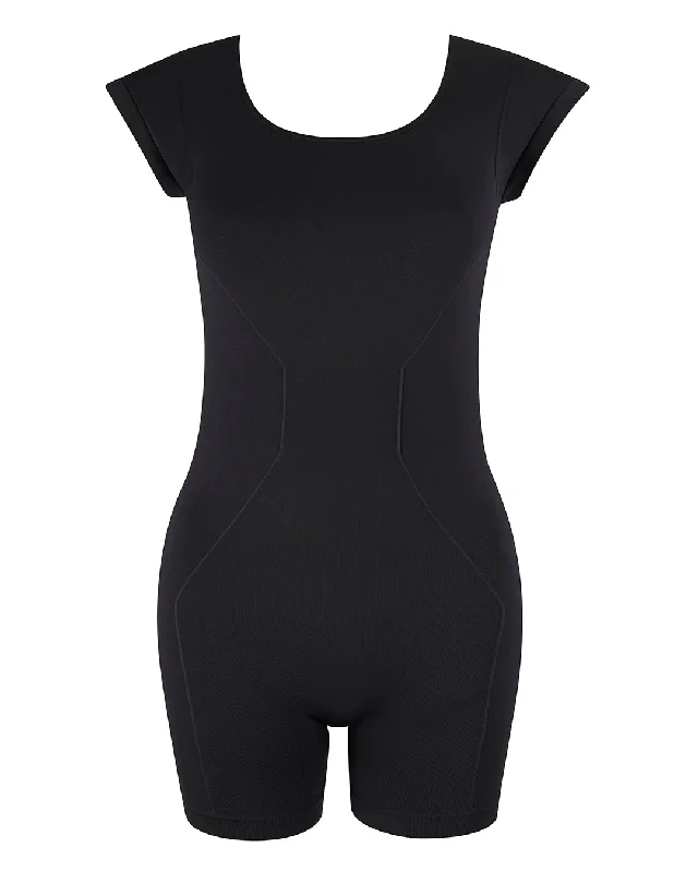 EUPHORIC Shorts Unitard | Black British Gentlewoman Style