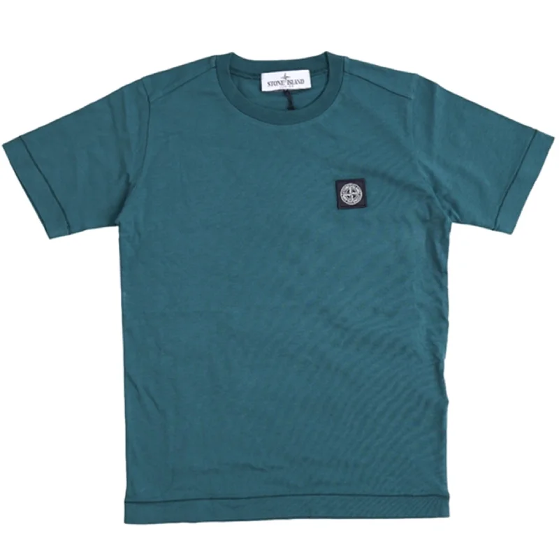 Stone Island T-shirt Bottle Green Hip Women's Retro