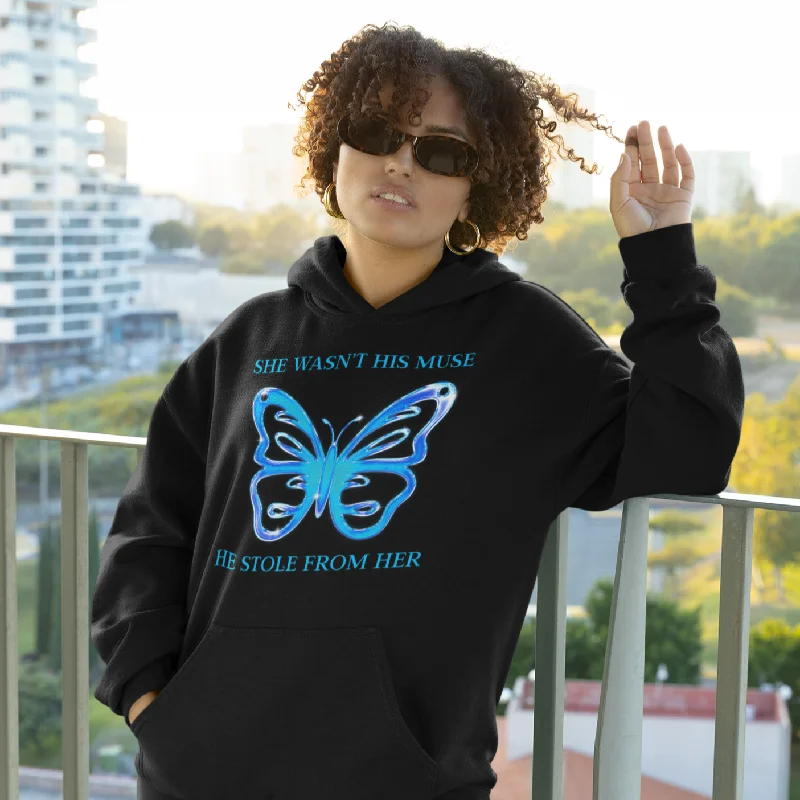 She Wasn’t His Muse He Stole From Her Unisex Hoodie Elegant Women's Formal 