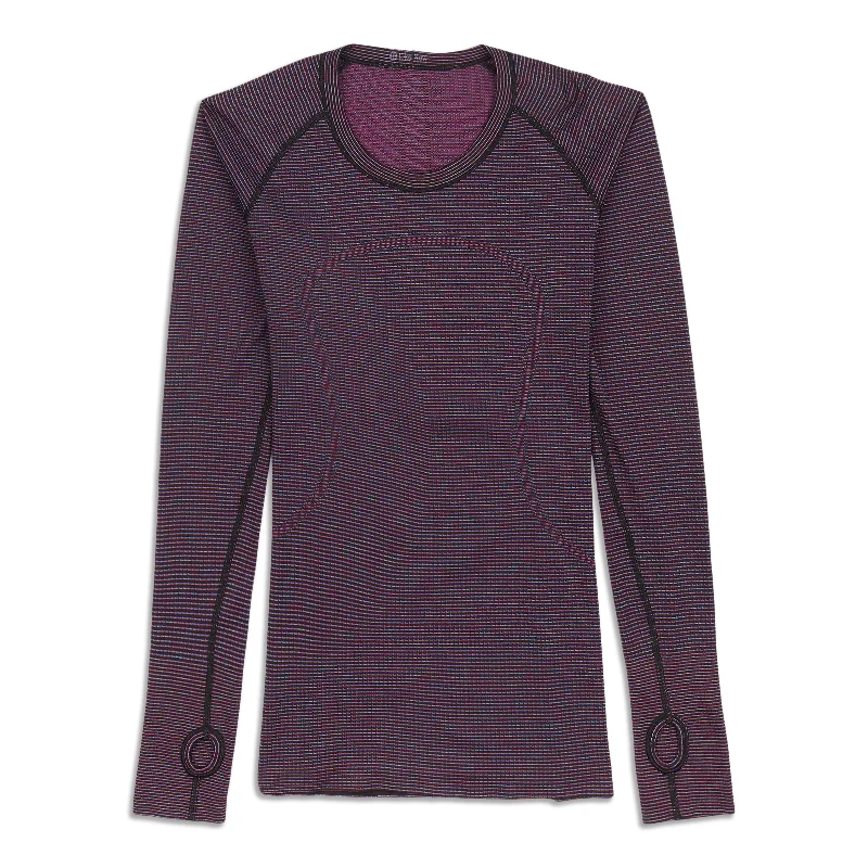 Swiftly Tech Long Sleeve Shirt - Resale Unique Women's Upcycled
