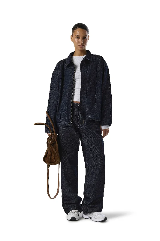 Loveshack SKRS Jeans Jacket Hip Women's Retro