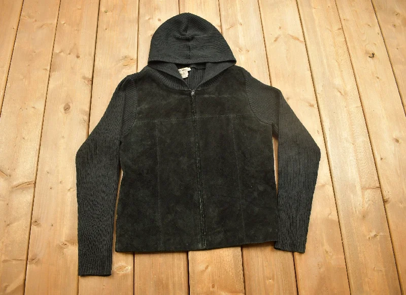 Vintage 1990s Escapade Blank Zip Up Hoodie Vintage Women's 1970S 