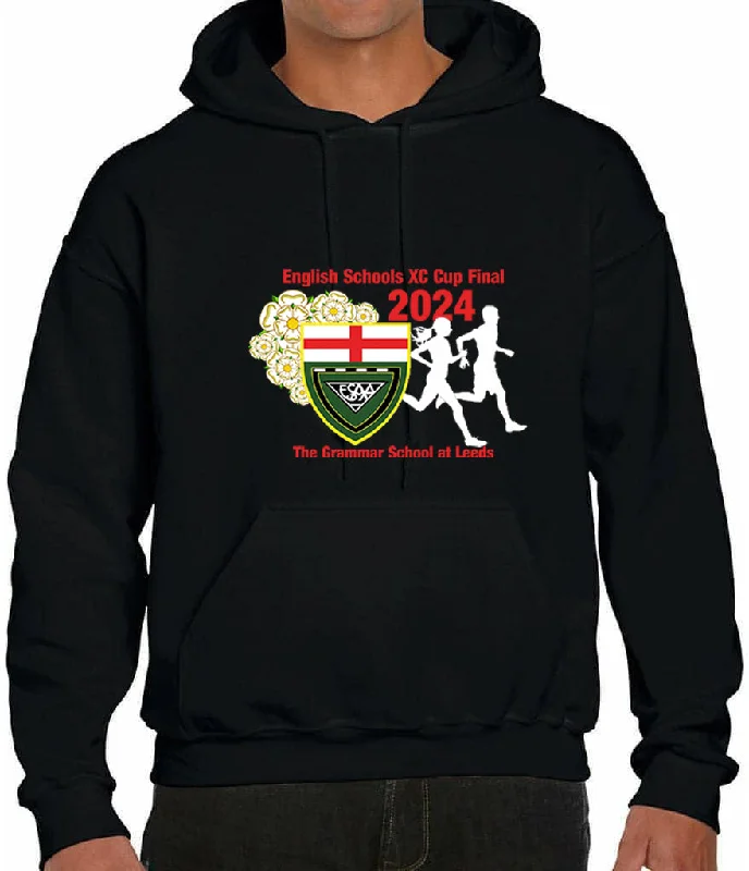 More Mile Classic ESAA Leeds XC Final 2024 Hoody - Black Sleek Women's 