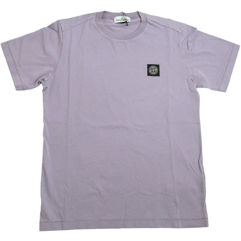 Stone Island Lilac Ss T-Shirt Cool Women's Skate