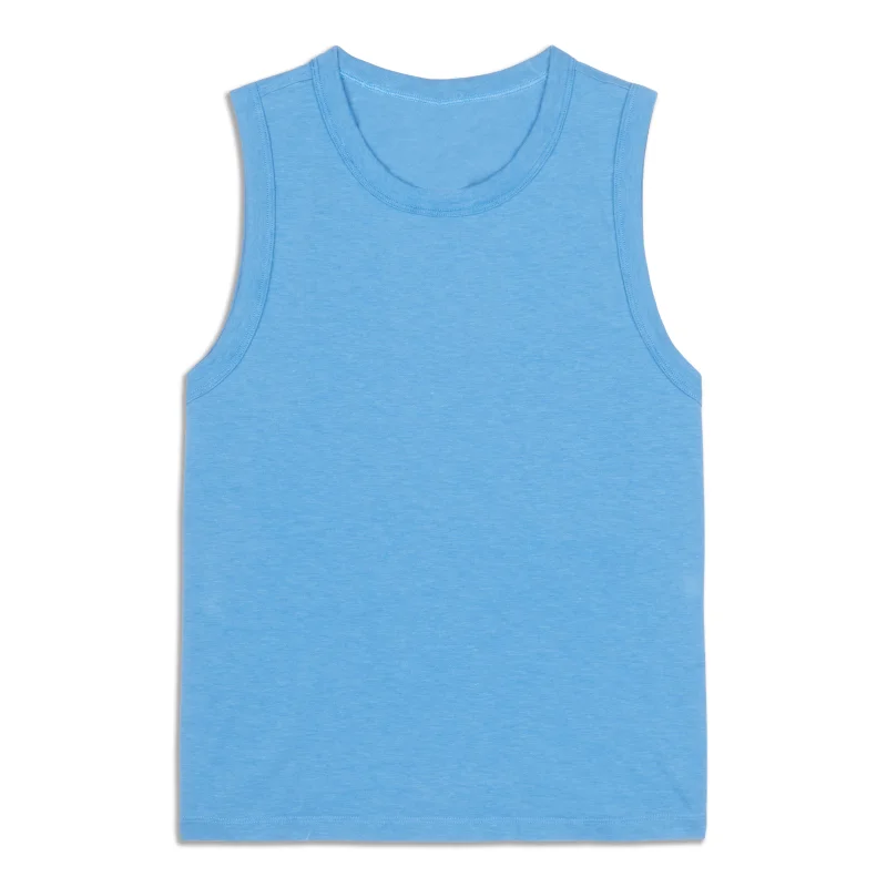 Classic-Fit Cotton-Blend Tank - Resale Polished Women's Silk