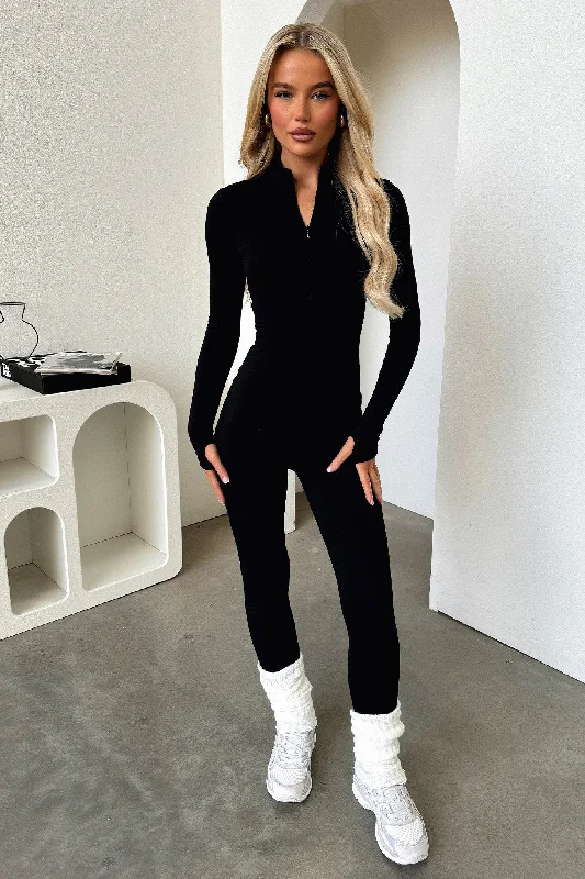 Tammy Jumpsuit - Black Sleek Women's 