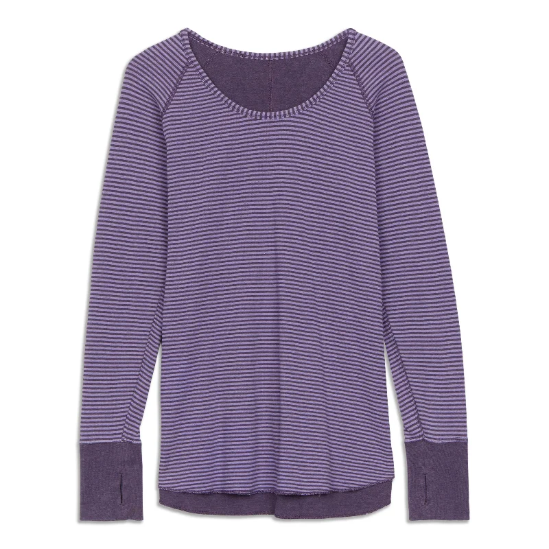 Open Your Heart Long Sleeve Shirt - Resale Sustainable Organic