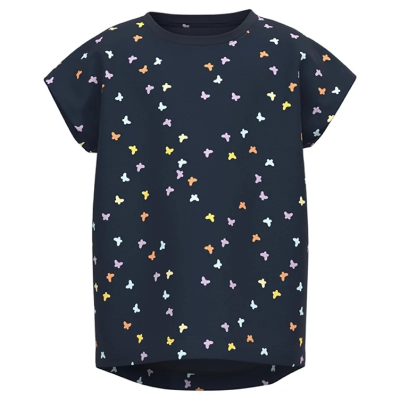 Name it Dark Sapphire Small Butterfly Vigga Top Disco