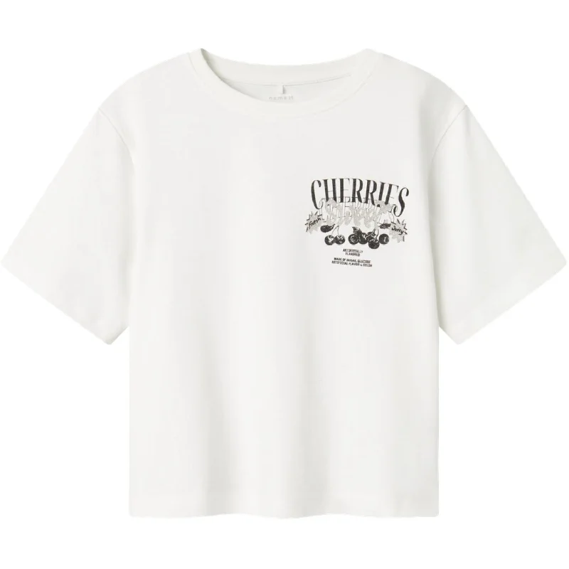 Name It Cloud Dancer Bapol Regular Heavy T-Shirt Relaxed Women's 