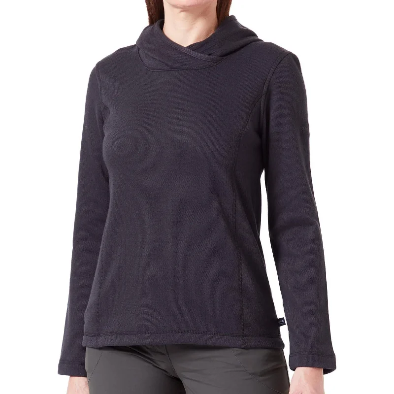 Regatta Kyrielle Womens Fleece Hoody - Black Laid - back Women's Vibe