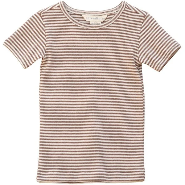 Serendipity Acorn/Offwhite Stripe T-shirt Short performance