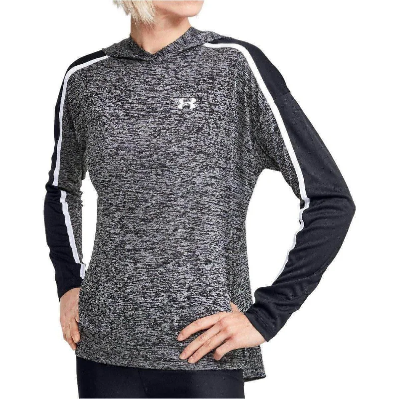 Under Armour Tech Twist Graphic Womens Training Hoody - Grey Disco