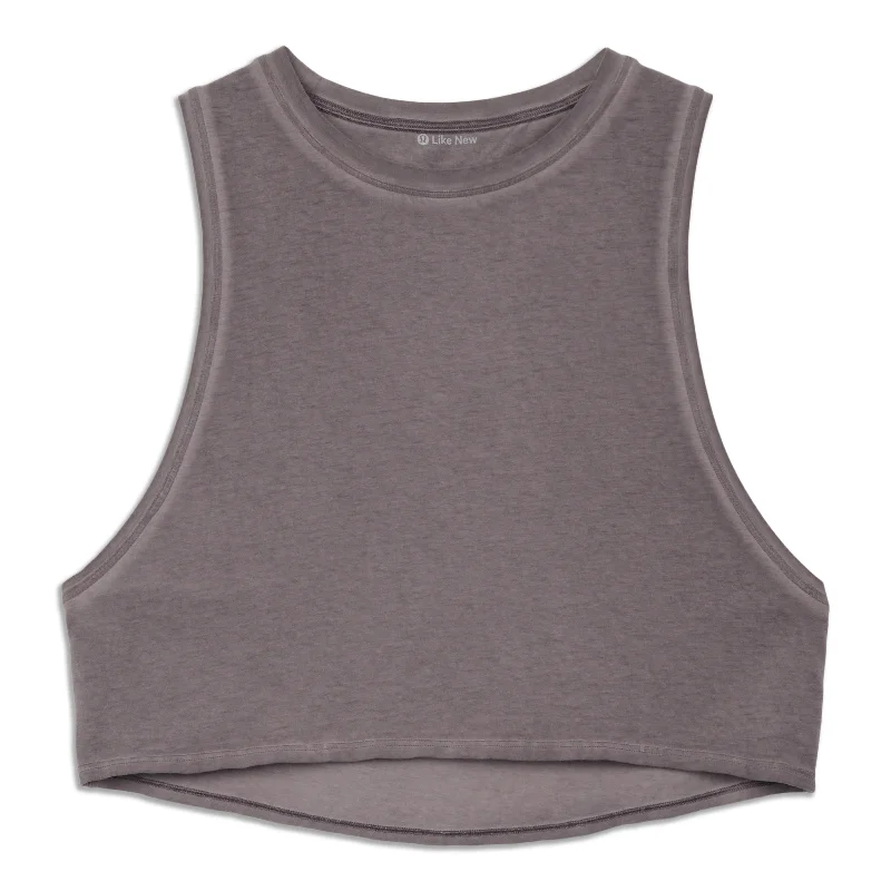 Cut Back Crop Tank Top - Resale Rugged Women's Outdoor 