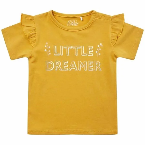 Sofie Schnoor Mustard Penelope T-shirt Casual Women's Loose - fitting