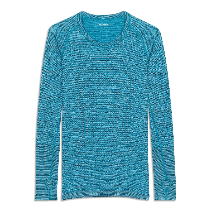 Swiftly Tech Long Sleeve Shirt - Resale Unique Women's Upcycled