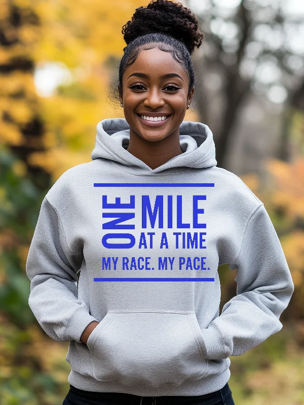 Your Race Your Pace Bright Colors Hoodie Sporty Women's Athleisure 