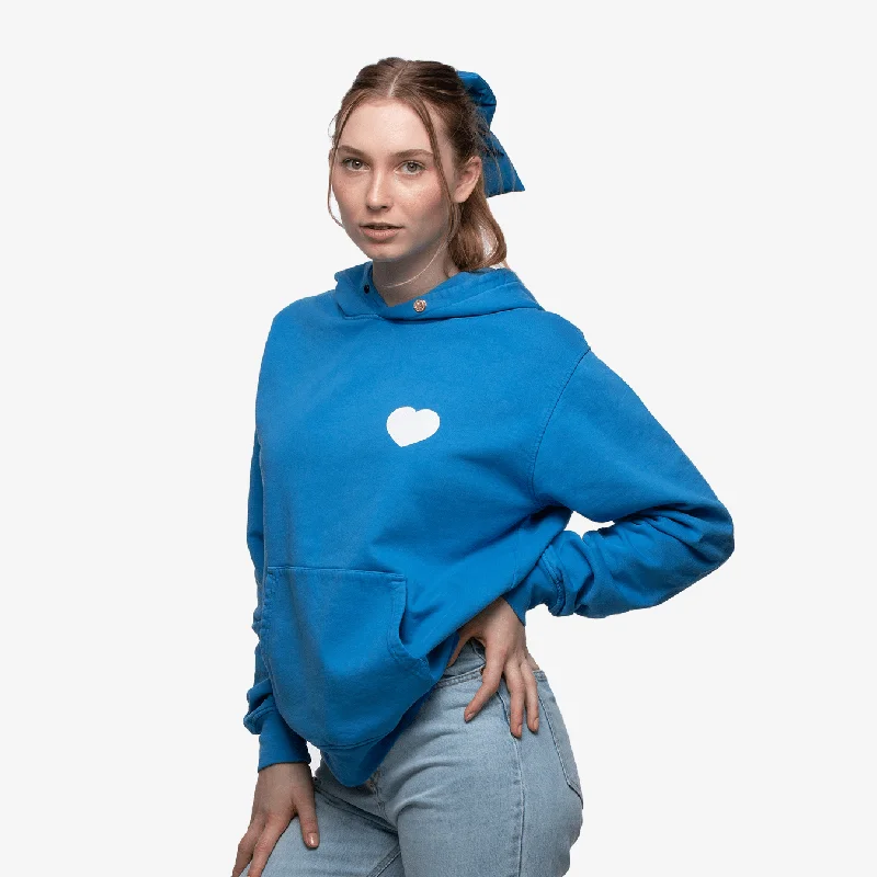 Hoodie "Champions Blue"- Hamptons Luxury Line Preppy Women's College