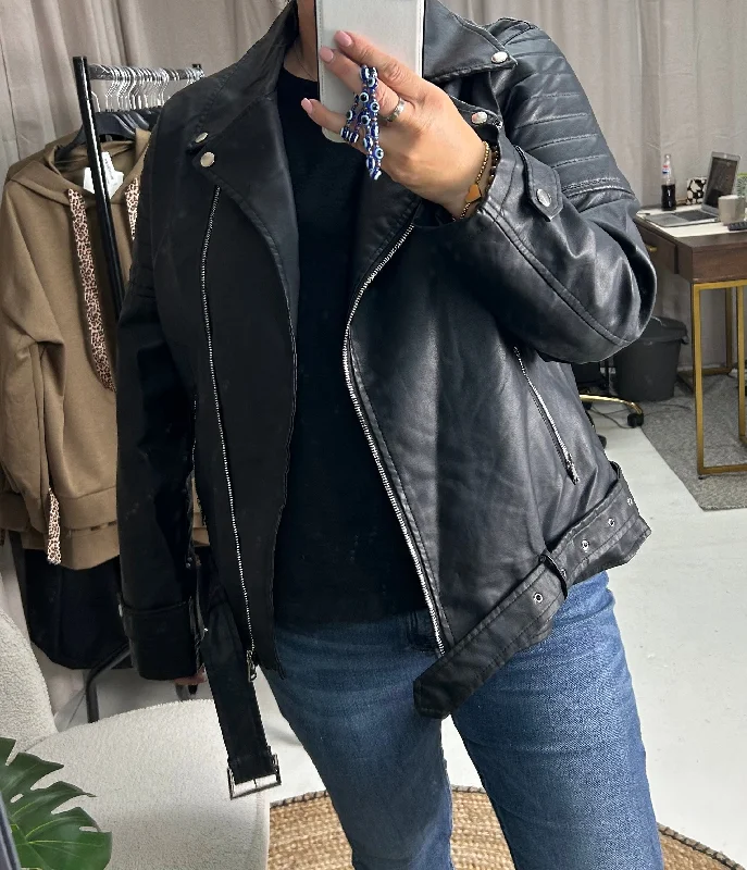 ANDI BIKER JACKET Luxurious Women's High -  end