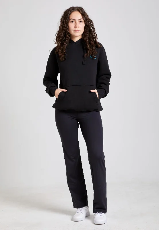 Hoodie unisex, schwarz Luxurious Women's High -  end