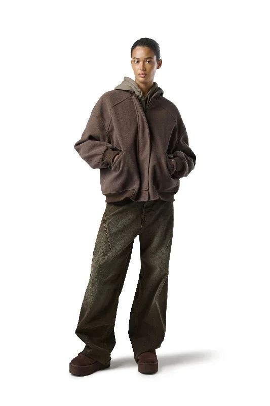 Joe Bomber Jacket Trendy Women's Oversized