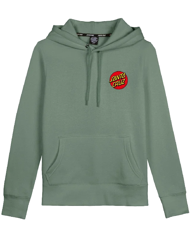 Classic Dot Chest Hoodie in Alpine Frost purpose