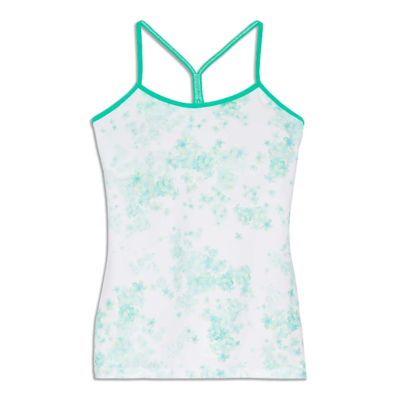 Power Y Tank Top - Resale Polished Women's Silk