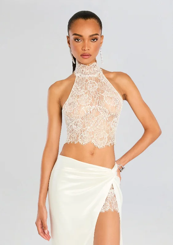 Violet Lace Top Dynamic Women's High - energy