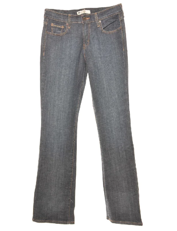 Boot Cut Dark Wash Levi's Jeans - W30 L33 Sharp Women's Italian