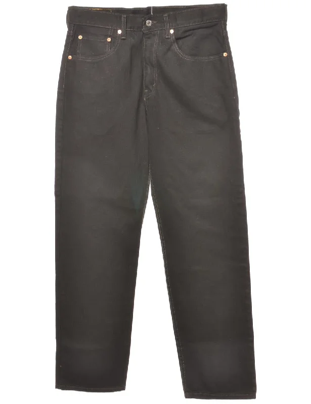 550's Fit Black Levi's Jeans - W32 L32 Sporty Women's Athleisure 