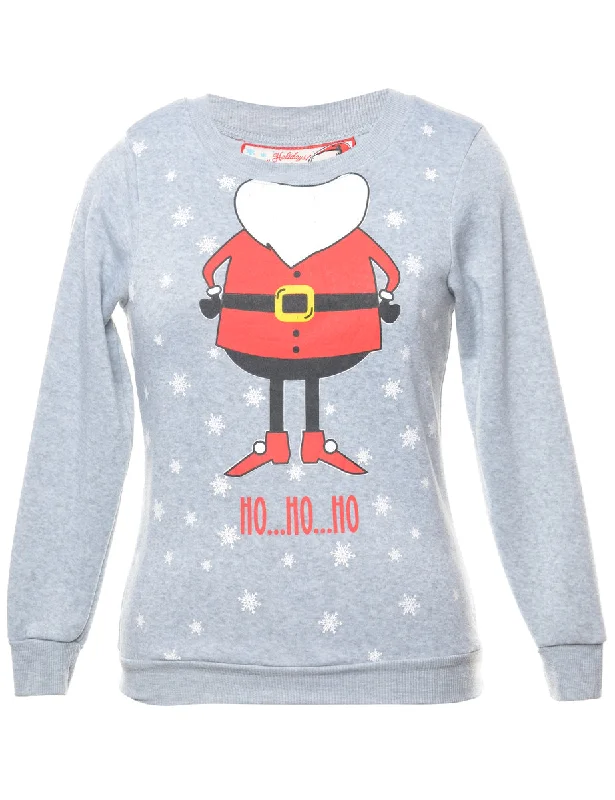 Grey Christmas Sweatshirt - XS Country