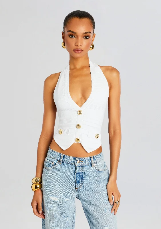 Tinsley Bandage Knit Vest Business