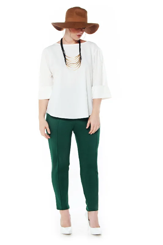 Sheath Top with Cuff- JIBRI Modern Women's 