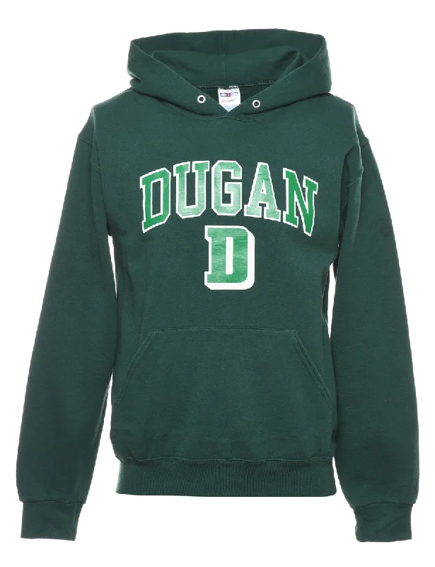 Dugan Printed Hoodie - S Hip Women's Retro