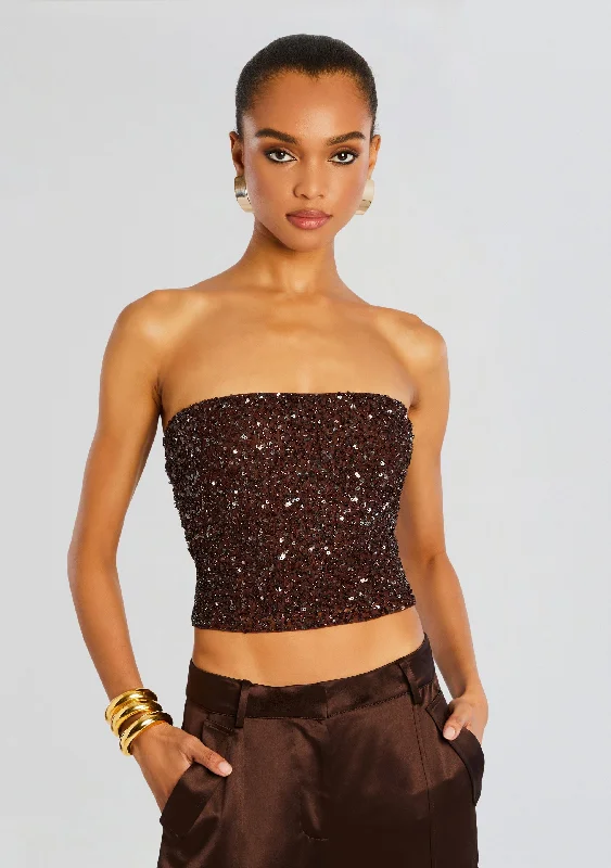 Kala Sequin Top Practical Women's Quick - dry
